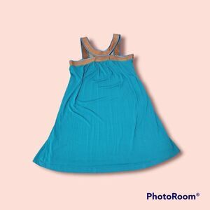 Akiko Leather Accent Dress 